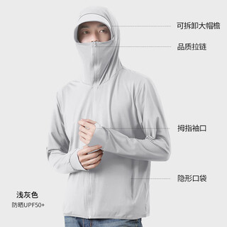 Beneunder sun protection clothing men's summer anti-uv sun hat sun protection clothing integrated outdoor fishing upf50