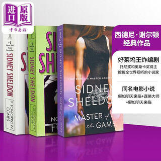 预售 西德尼 谢尔顿经典作品 3本套装 英文原版 Sidney Sheldon 假如明天来临 谋略大师