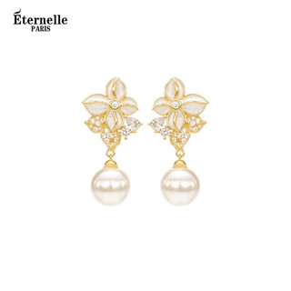 Eternelle french eternal original design four-season flower earrings design niche light luxury earrings women's earrings