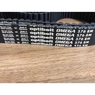 Opite arc tooth omega timing belt 576-8m|600-8m|608-8m 5768m width 40mm