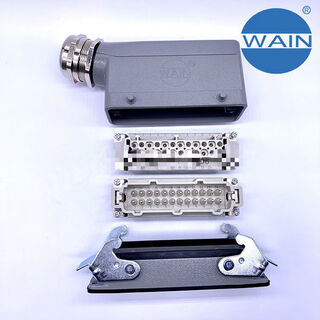 Wei en wain heavy-duty connector hdc he-024-m f 24-pin aviation plug harding harting wilo brand replacement