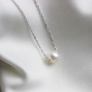 Zhuella zhu aile 6-7mm freshwater pearl passepartout adjustable chain