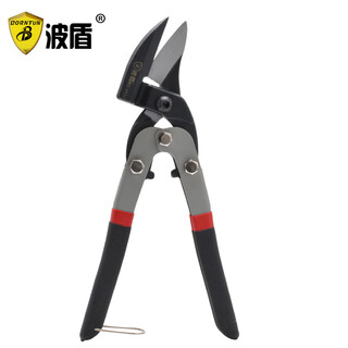 Wave shield labor-saving iron scissors chrome vanadium steel scissors heavy-duty iron scissors industrial-grade flat-head aviation scissors diamond mesh scissors bd-4432