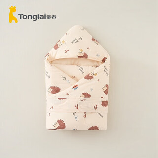Tongtai autumn and winter 0-3 months baby male and female quilt ts34c435 brown 80*80cm