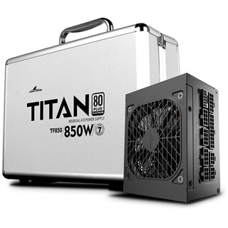 Great wall rated 850w tf850 platinum full-mode sfx small power supply (atx3.1 standard/pcie interface/automatic start/stop/full voltage/high-end aluminum box)