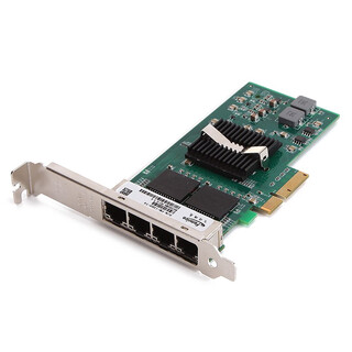 Femrice i350am4 chip gigabit four electrical port network card pci-e x4 desktop machine server wired network card standard