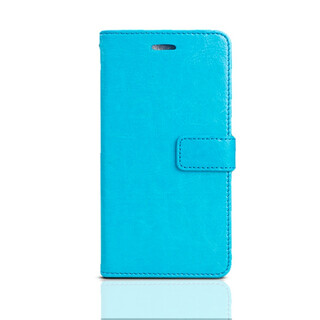 Ju xiaozhi is suitable for huawei enjoy 9 mobile phone case dub-al00 flip-top leather case enjoy 9 magnetic buckle protective cover 6.26 inches soft silicone all-inclusive anti-fall enjoy 9 sky blue