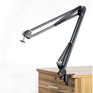 Industrial camera gimbal bracket cantilever bracket ccd camera bracket movable platform white clamp type