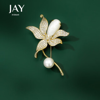 Jay flower brooch female bohemian style corsage accessories birthday gift for elder mother and mother-in-law