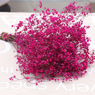 Aiman yunnan straight hair dried flower bouquet real flower home furnishing decoration small fresh living room office decoration air-dried bouquet rose red baby's breath without vase