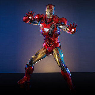 Hot Toys Iron Man Mk6 2.0 Aleación Doll Armor Desmontaje Single Set MMS687D52 Iron Man Mark6 2.0