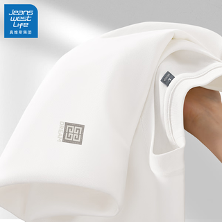 Jeanswest life jeans west long-sleeved t-shirt men's spring and autumn 2025 new pure cotton american style inner layering shirt loose t-shirt top