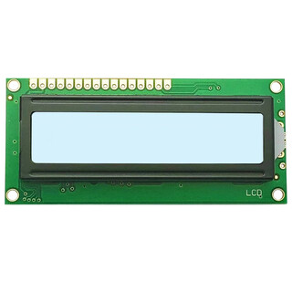 Ouhuayuan jxd1601a lcd screen 1601 character lcd module monochrome display module fstn white background black text 3.3v