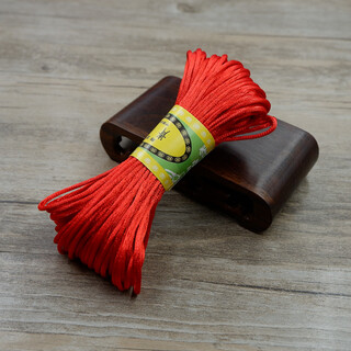 Weicheng chinese knot wire red rope diy handmade braided thread diamond knot braided bracelet rope necklace thread