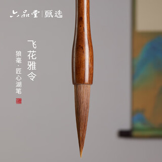 Liupintang brush wolf hair professional grade large and medium regular script adult beginners chinese painting calligraphy practice calligraphy brush entry set soft pen feihua yaling medium popular products