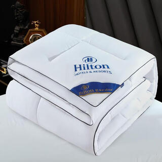 酒店高端羽绒被冬被冬季冬天加厚保暖被子被芯 白色 150*200cm 超暖冬被 6斤