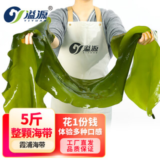 溢源【源头直发】整条盐渍海带包饭整颗原料菜非干货凉菜凉拌煲汤食材 5斤