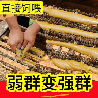 Fermented bee food for fermented bees in vogari pollen, rapeseed pollen, bee feed artifact, bee feed, bee pollen slurry 500 (discount pack)