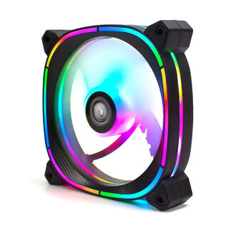 Xcb desktop computer case fan 12cm argb shenguang synchronous shock absorption cooling fan gujia xcb12cm argb work package