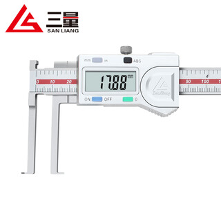 Three-volume inner groove digital display vernier caliper 10-150mm cutter head inner hole inner circle stainless steel outer groove jd037 10-150mm (inner groove)