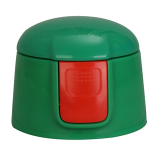 Lock&lock children's thermos cup lid lhc1435/1475 straw cover inner and outer covers suction cup lid accessories universal nozzle cover green (including nozzle straw)