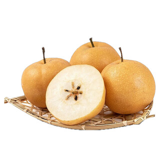 Laiyang qiuyue pear, 4 pieces picked directly from the origin, about 1.5kg