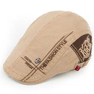 Three green caps, fashionable and versatile berets, trendy men's sun visors, british progressive hats, khaki 1