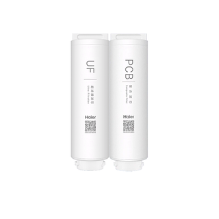 Haier water purifier filter element huf3d/huf3d-gpcb composite uf ultrafiltration filter complete set of 2 filter elements ultrafiltration package huf3d/huf3d-g