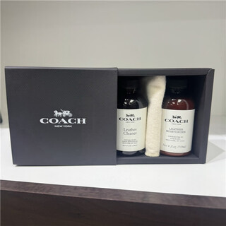Coach bag leather care artifact cleaner liquid care and maintenance canada 4 cleaners + maintenance agents + cleaning cloth