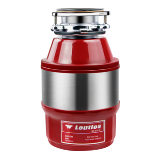 Lawrence (loutlos) sf express makes an appointment to install the german kitchen garbage disposer 600lwd-65 silent red silent red