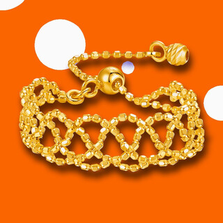 Weizhou chanjuan 18k gold ring plain gold lace color gold chain ring gold temperament soft ring fashionable rose gold mesh adjustment fashionable gold color