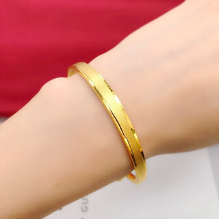 Prodigal heart old phoenix gold store style 18k gold bracelet push-pull adjustable bracelet imitation 18k gold fashion bracelet jewelry for women