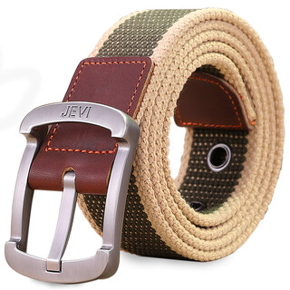Extremely (jevi) canvas belt men's canvas belt men's casual pants belt korean style student pin buckle men's extended belt tanabata