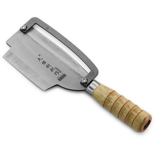 久保利 4cr13不锈合金钢专业甘蔗刨削皮刀削菠萝工具多功能瓜果刀削皮器6-52B