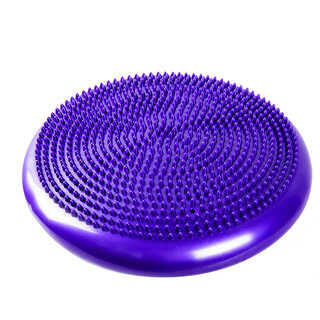 Mentojia balance cushion yoga massage cushion cushion thickened balance training ball children's balance plate rehabilitation training air cushion purple