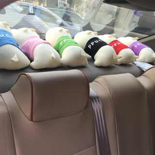 Haozeng car bamboo charcoal bag activated carbon new car deodorization and formaldehyde removal bamboo charcoal bag cartoon doll jewelry car ornaments 6 bamboo charcoal dogs (random color) 0.45kg 6 bags