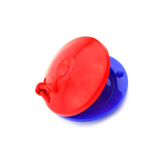 乐林源 幼儿园儿童响板奥尔夫打击乐器 表演午板哒哒舞板音乐圆舞板教学 塑料响板一对