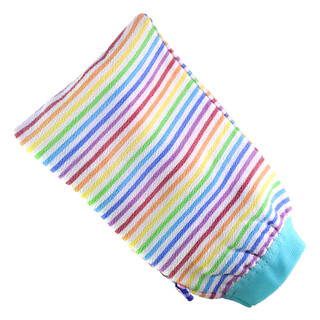 Jieshen women's powerful bath towel, double-sided back rubbing bath towel, back rubbing mud gloves, decontamination bath wipe, color strips