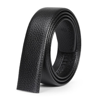 Rowelite belt strip men's automatic buckle belt business all-match casual belt middle-aged youth trouser belt belt strip black wideband 3.5