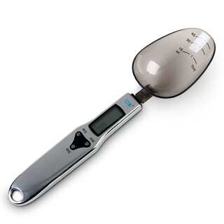 Cnw cnw electronic measuring spoon scale baking scale home kitchen electronic scale 0.1g 300g/0.1g battery model