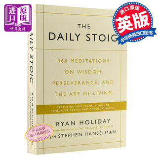 每日斯多葛日报 关于生活艺术的366天写作和反思 英文原版 The Daily Stoic Ryan Holiday 斯葛多哲学
