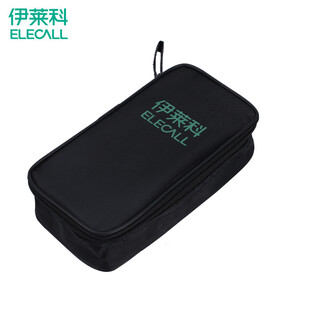 Elecall multimeter clamp meter instrument bag thermometer storage bag suitable for multi-specifications household electrical instrument storage bag instrument bag
