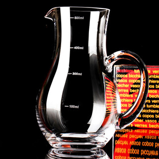Yi nian fangyuan with scale white wine dispenser lead-free crystal glass red wine decanter foreign wine male cup divider wine jug wine dispenser gourd 500 ml