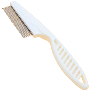 Mibeimeng flea comb for pets, dogs and cats, dense-tooth fluffy beauty comb for long-haired cats, removes floating hair and removes lice, flea comb (14cm 4cm), one size fits all