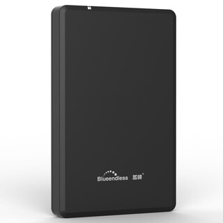 Blueendless mobile hard drive usb3.0 2.5-inch mechanical high-speed transmission thin and light portable tv hard drive black 500gb