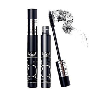 Bob stunning slim mascara thick curl big eyes makeup counter long-lasting waterproof no smudge beginner
