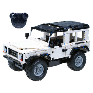 Kata blocks remote control off-road vehicle children's charging door can open electric car model boy toy c51004 off-road vehicle