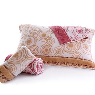 A pair of tuqiang antibacterial pure cotton pillow covers, thickened and enlarged single pillow covers, soft and comfortable cotton pillow covers for couples, soft and breathable pillow covers for men and women, coffee color pair, 52*75cm