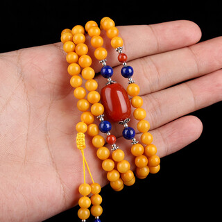 Zhenghe jewelry beeswax full wax beads creative diy 4 circle bracelet with southern red bucket beads