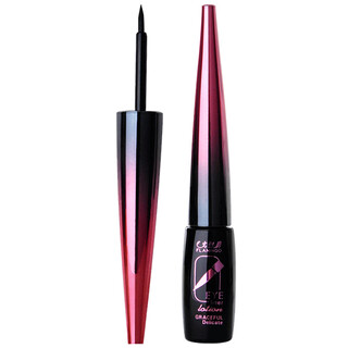 火烈鸟 精致柔美眼线液速干防水耐汗持久不晕染硬头眼线水笔液体初学者